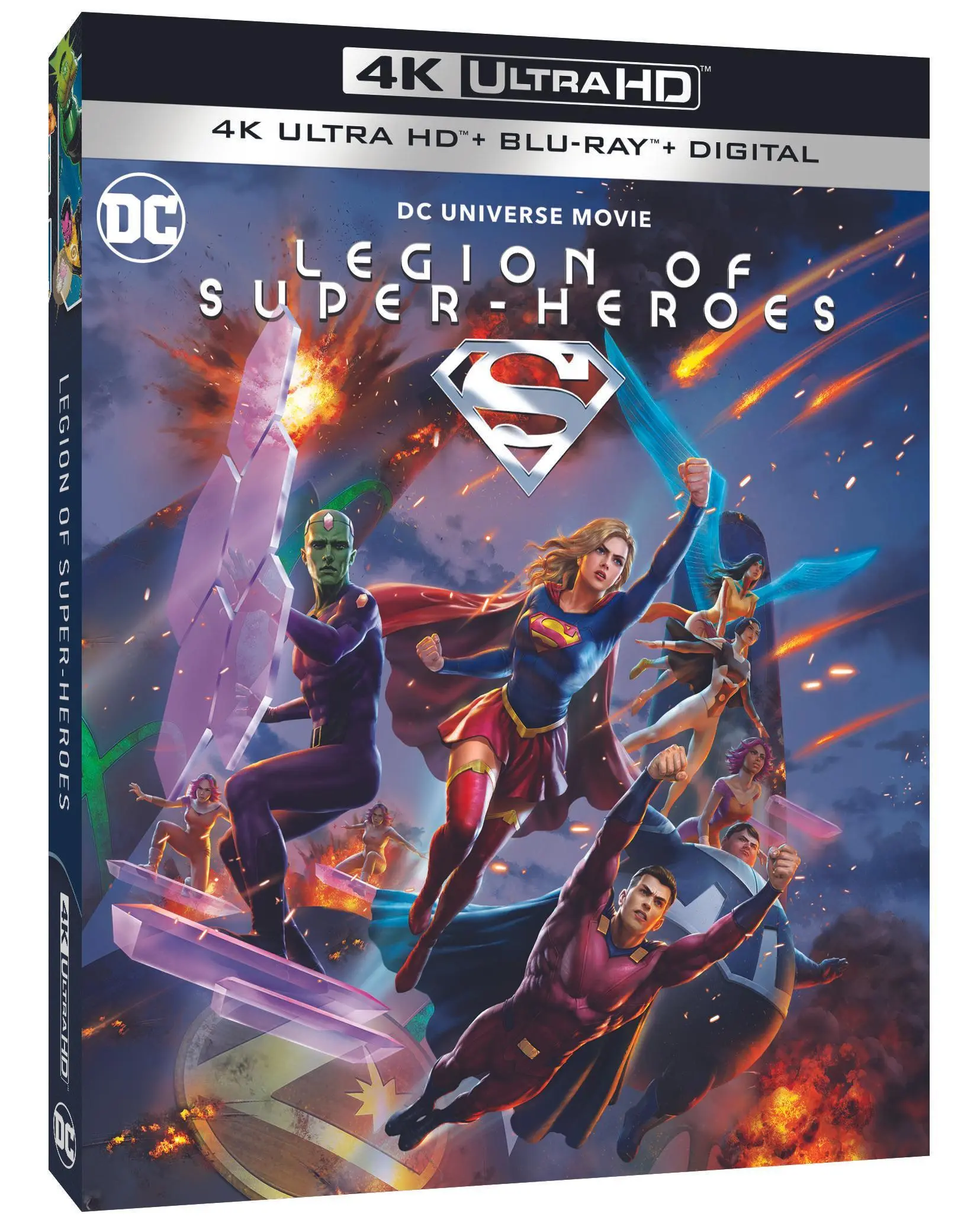 Legion of Super-Heroes de DC obtiene fecha de lanzamiento en Blu-ray