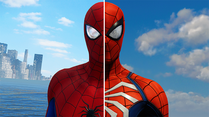 Insomniac's Spider-Man is impossible to ignore while playing the Avengers' Spidey