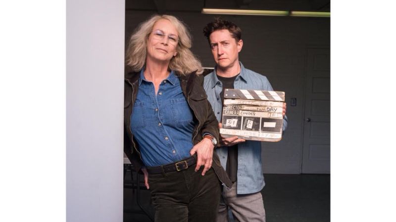 Jamie Lee Curtis Shares Photo from Set of New Halloween