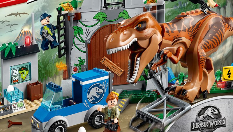 Jurassic World: Fallen Kingdom LEGO Sets, Animated Content and More Announced