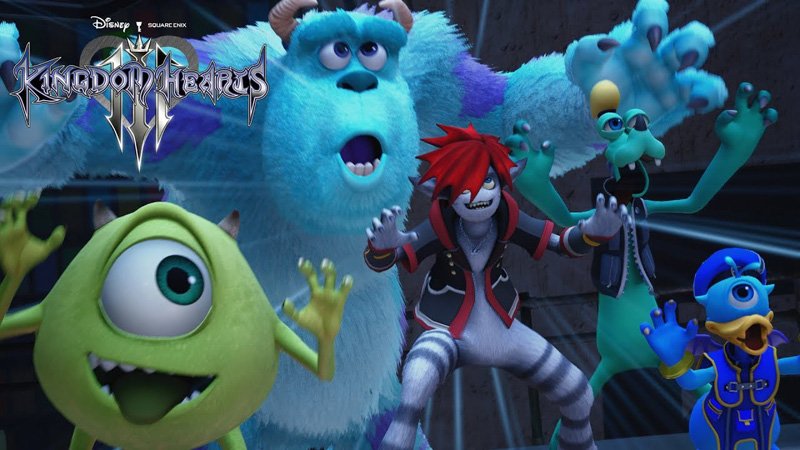 New Kingdom Hearts III Trailer Reveals Monsters, Inc. World