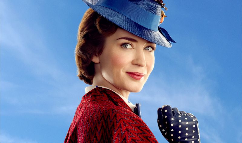 We chat with Emily Blunt on the set of Mary Poppins Returns
