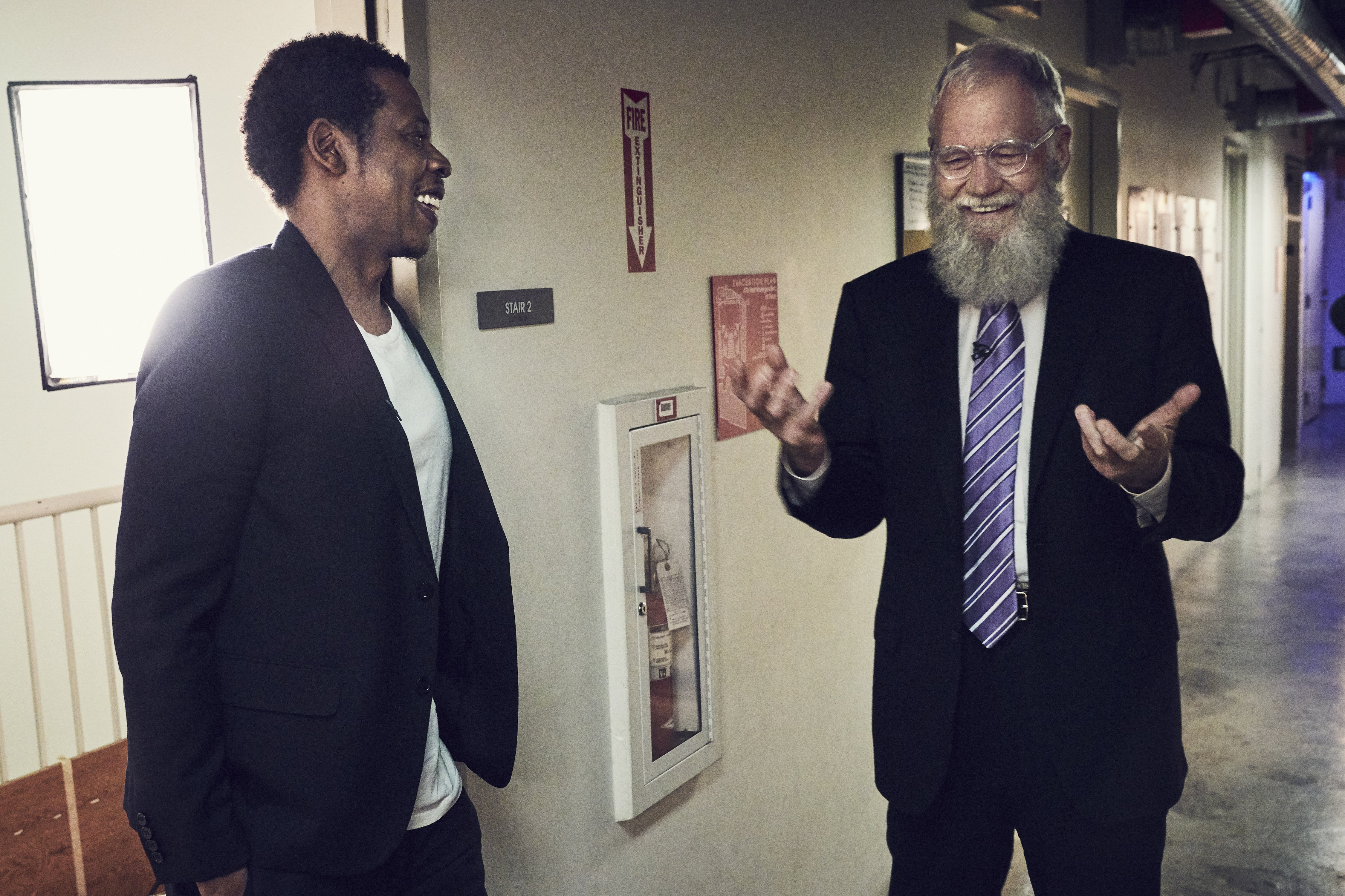 Get a First Look at Jay-Z Breaking Down the Game for David Letterman