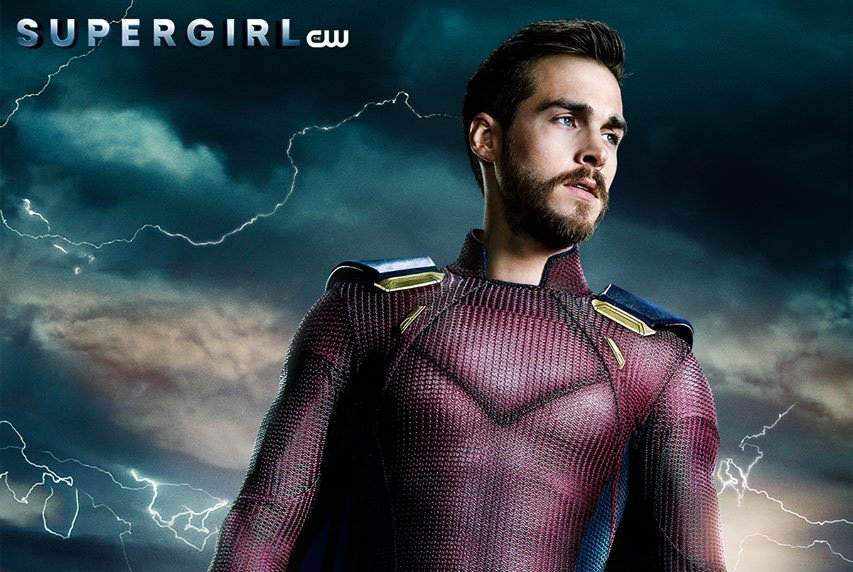 New Supergirl Poster Shows Mon-El Fully Suited Up