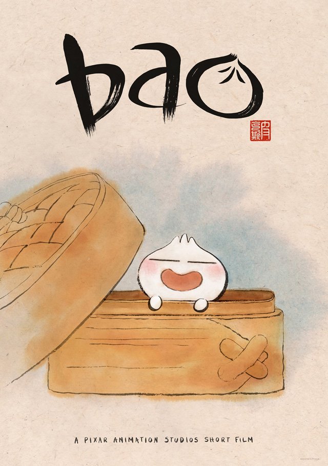 New Poster & Clip for Pixar's Animated Short Bao Released!