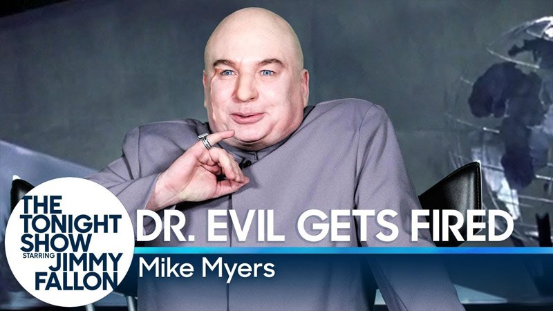 Mike Myers Reprises the Role of Dr. Evil on The Tonight Show!