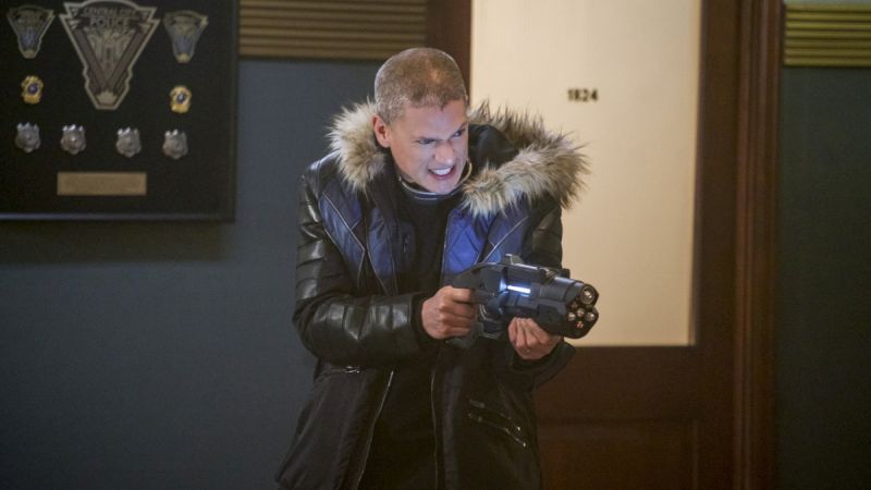 Wentworth Miller is Back in The Flash Fury Rogue Photos