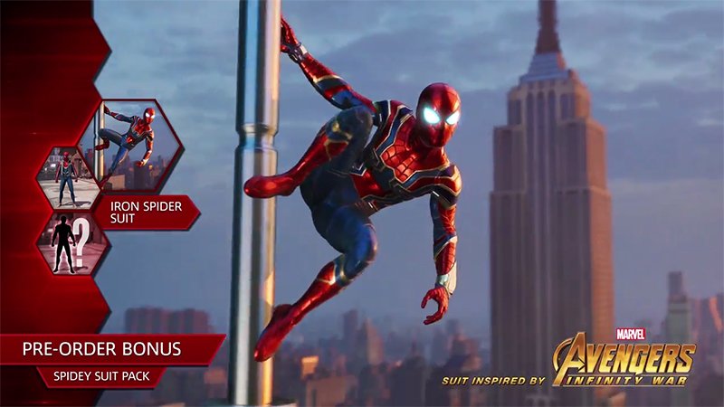Infinity War's Iron Spider Suit Coming to Marvel's Spider-Man!
