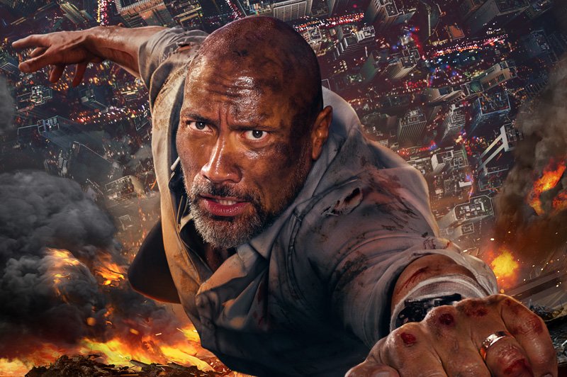 The Rock Takes the Leap in the Final Skyscraper Trailer