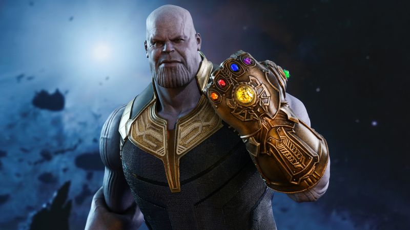 Thanos Hot Toy is Here for All the Tiny Infinity Stones