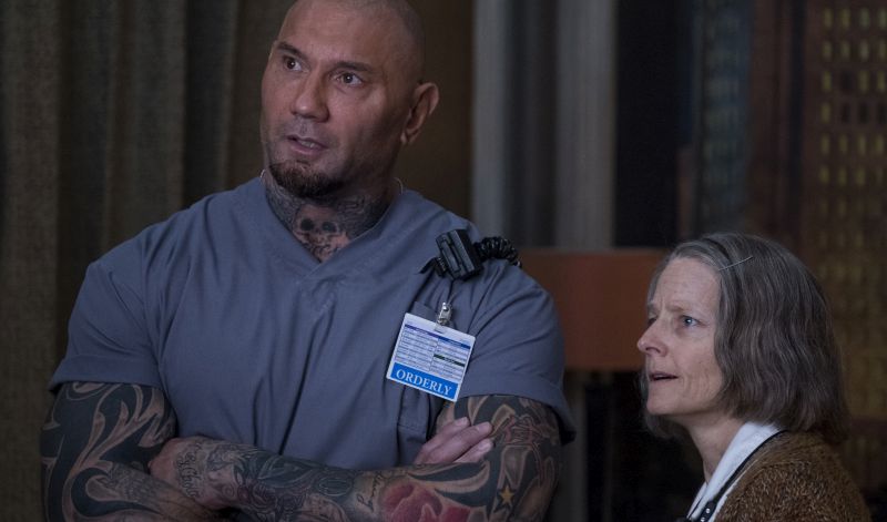 CS Video: Jodie Foster, Dave Bautista and Drew Pearce on Hotel Artemis