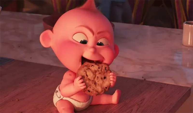 New Incredibles 2 Clips: The Underminer Escapes & Jack-Jack Needs a Cookie