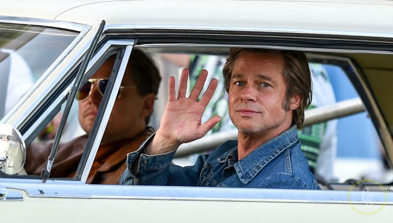Once Upon A Time in Hollywood Set Photos with Pitt, DiCaprio, and Pacino