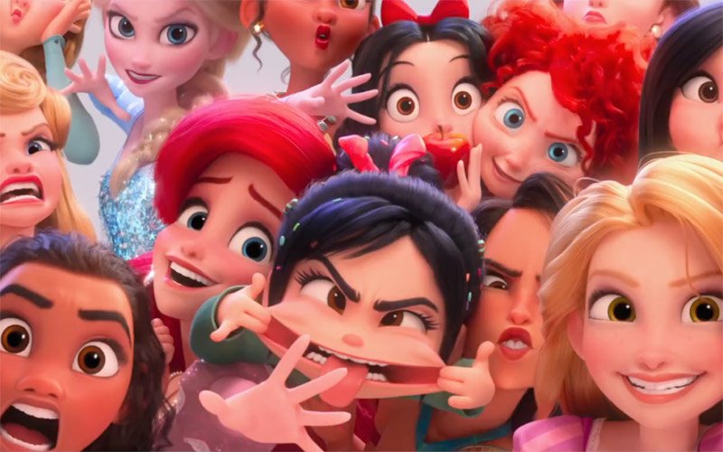 How the Disney Princesses Assembled for Ralph Breaks the Internet