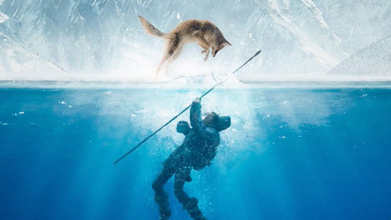 The Alpha IMAX Poster Reveals How Mankind Discovered Man's Best Friend