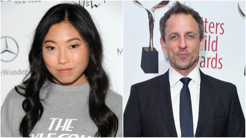 Awkwafina, Seth Meyers To Host Saturday Night Live in October