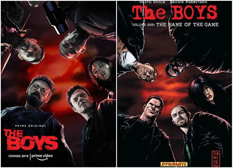 Amazon's The Boys Poster: The New Name of the Game