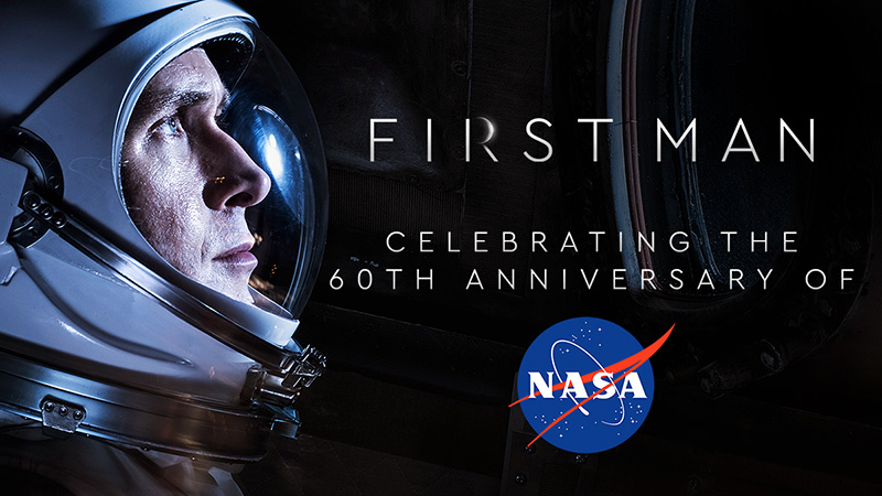 First Man Commemorates NASA's 60th Anniversary with Free Screenings