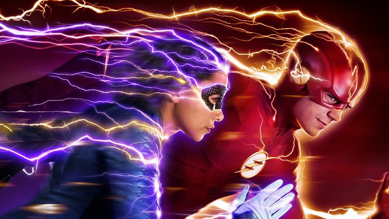 The Flash Season 5 Poster: fast, Present and Future 