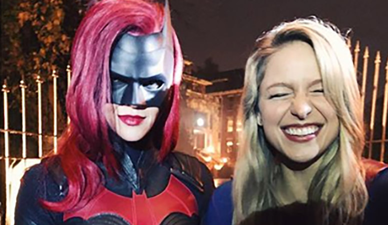 Melissa Benoist Shares Photo Of Batwoman and Supergirl Together