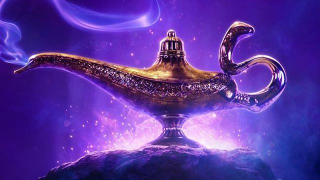 Will Smith Shares Aladdin Poster Revealing Genie's Lamp