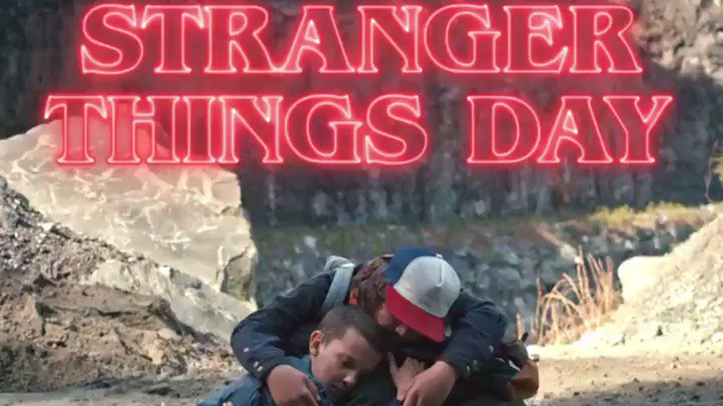 Netflix Invites Fans to Celebrate Stranger Things Day in New Video
