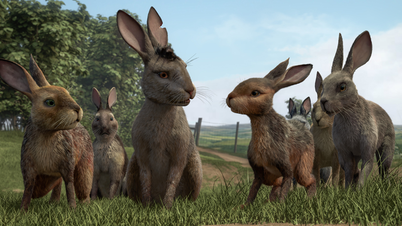 first trailer for Watership Down