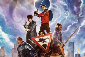Slaying Evil Armies in The Kid Who Would Be King Poster