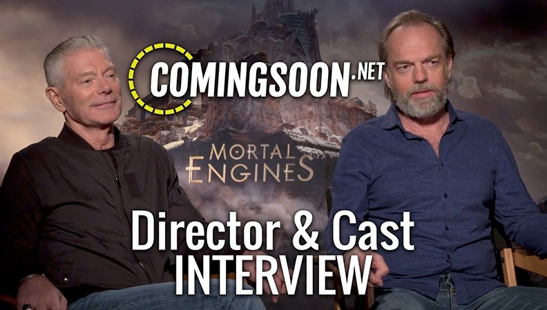 CS Video: Director Christian Rivers & Stars Hugo Weaving, Stephen Lang on Mortal Engines