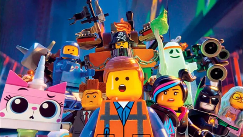 cast of The LEGO Movie 2