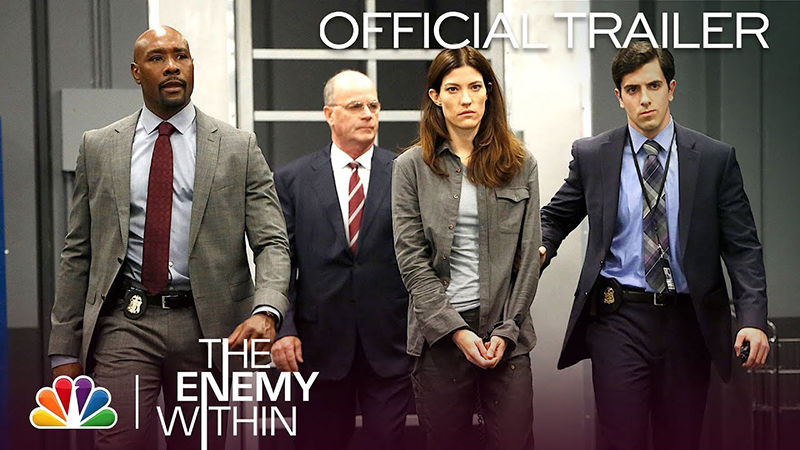 The Enemy Within Trailer: Jennifer Carpenter & Morris Chestnut Star in the NBC Drama