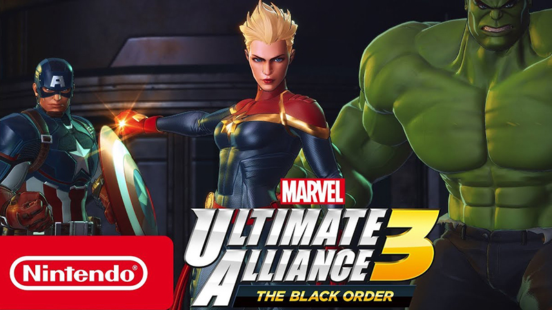 Marvel Ultimate Alliance 3: The Black Order Trailer Includes Captain Marvel