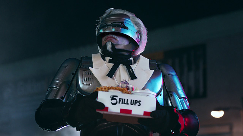 KFC Has Enlisted RoboCop as Their New Colonel