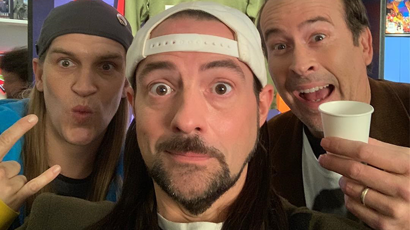 Kevin Smith Celebrates as Jay and Silent Bob Reboot Begins Production