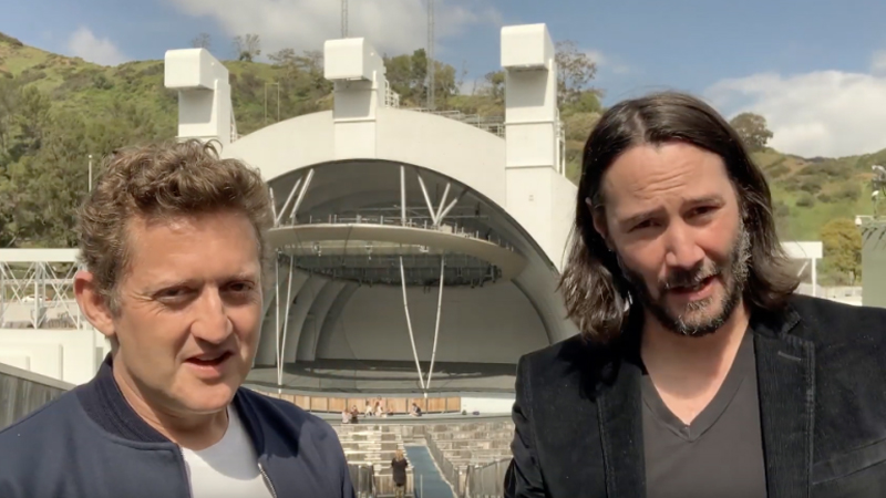 Keanu Reeves and Alex Winter