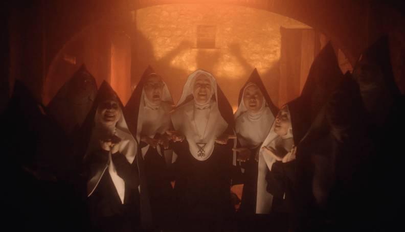 Good Omens: singing satanic nuns