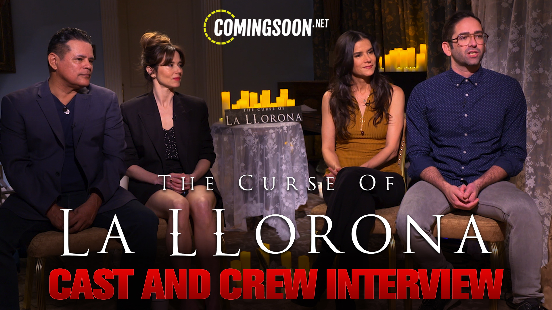 Video: The Curse of La Llorona Cast & Director on the Weeping Woman