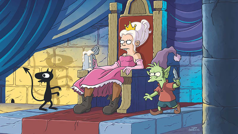 Disenchantment Returning to Netflix in September