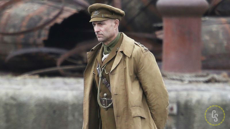 1917 Set Photos with Mark Strong and Director Sam Mendes