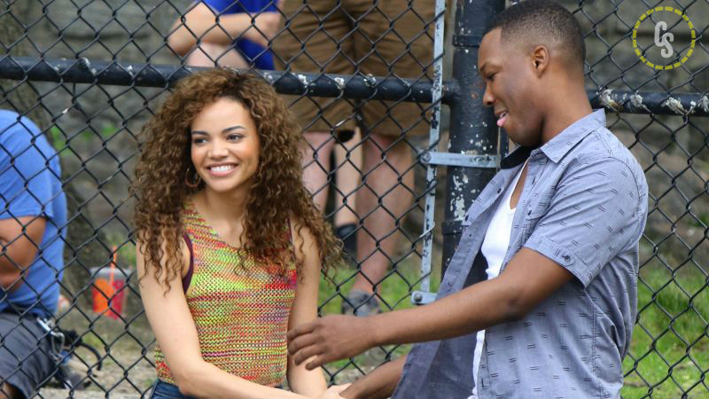 In the Heights Set Photos Offer First Look at Leslie Grace & Corey Hawkins