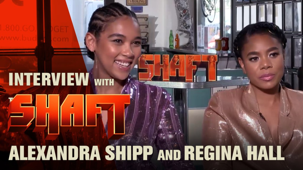 CS Video: Stars Regina Hall & Alexandra Shipp Talk Filming Shaft