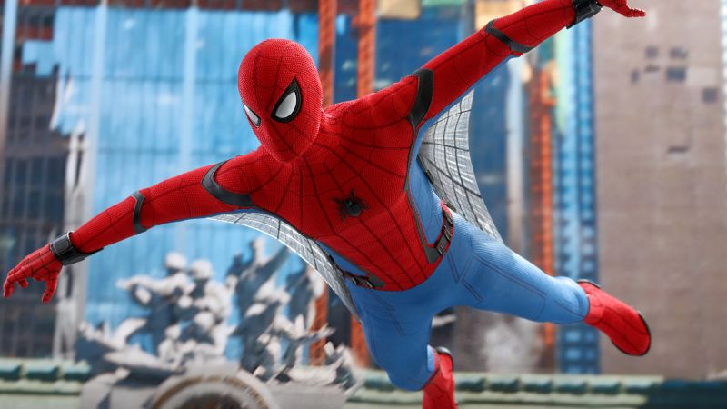 Spider-Man: Far From Home Hot Toy Swings In