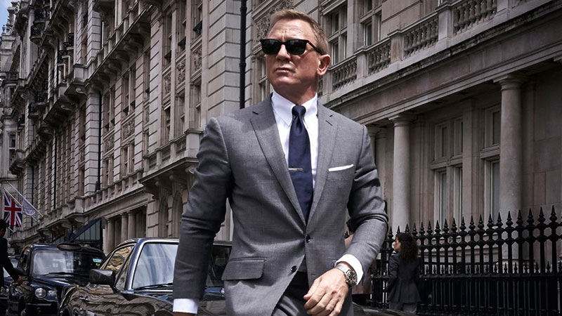 Daniel Craig from Bond 25