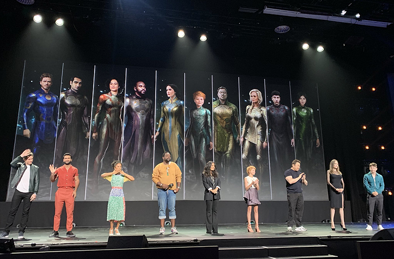 D23: First Look at Eternals Costumes, Plus Kit Harington & More Join Cast!