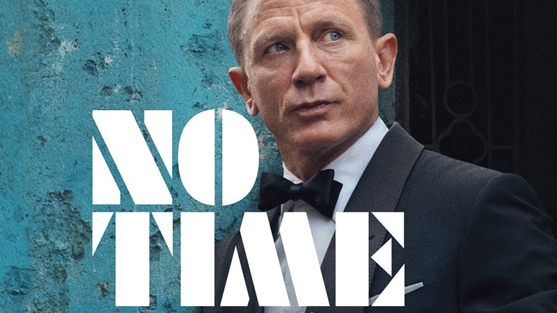Daniel Craig is Back as Bond in No Time to Die Poster