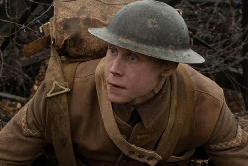 George MacKay Runs Through the Ruins in New 1917 Clip