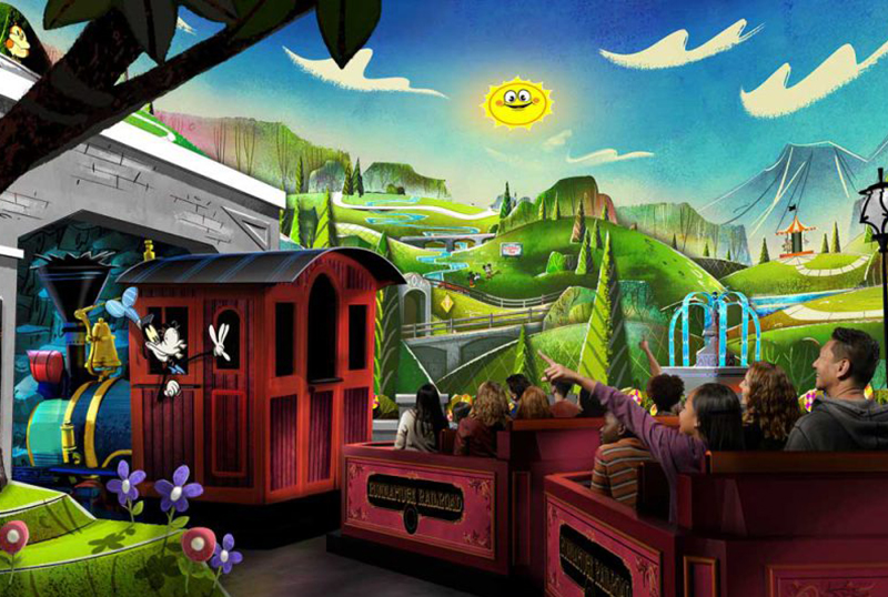 Mickey & Minnie's Runaway Railway Opening March 2020 at Walt Disney World