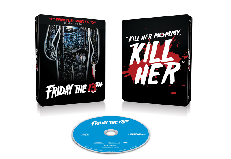 Friday the 13th Getting 40th Anniversary Blu-ray Steelbook!