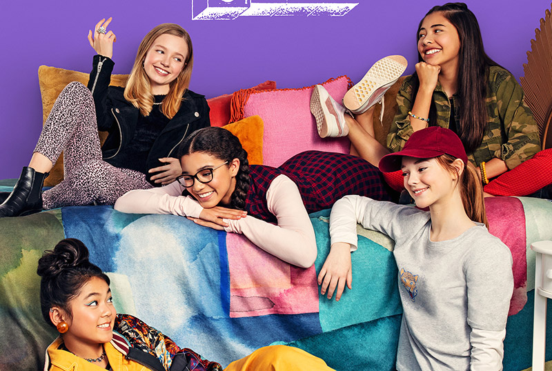 The Baby-Sitters Club Key Art and Cast Revealed for Netflix Series