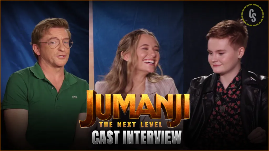 CS Video: Rhys Darby, Madison Iseman & Morgan Turner on Jumanji: The Next Level